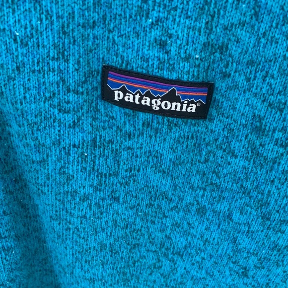Patagonia Turquoise Fleece Pullover - Picture 2 of 5
